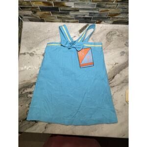 Boutique Nick Nack Patty Wack Blue Strap Dress Size 5 NWT